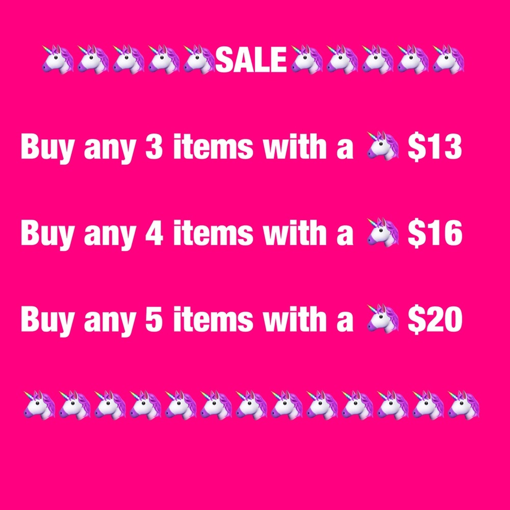 🦄🦄SALE!! BUNDLE SALE🦄🦄